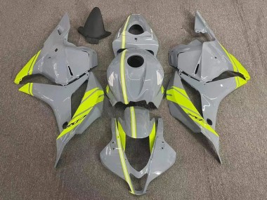 Migliori Carena Moto Honda CBR600RR 2007-2008 - Nardo Grigio Neon Giallo