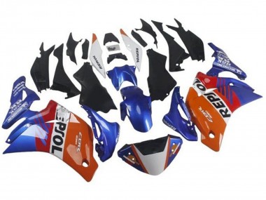 Migliori Carena Moto Honda CBR250RR 2011-2015 - Arancia Bianco Rosso Blu Repsol