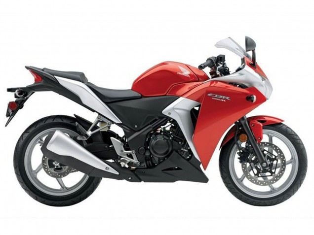 Migliori Carena Moto Honda CBR250RR 2011-2015 - Argento Rosa