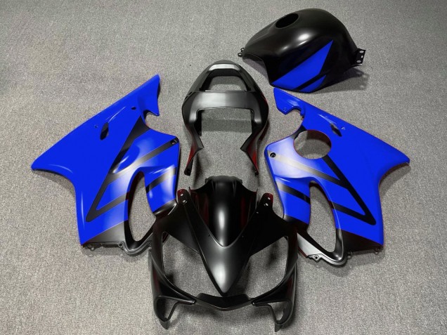 Migliori Carena Moto Honda CBR600 F4i 2001-2003 - Blu Nero Opaco