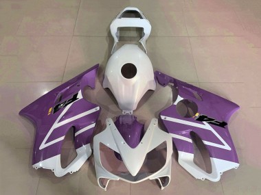Migliori Carena Moto Honda CBR600 F4i 2001-2003 - Bianco Viola