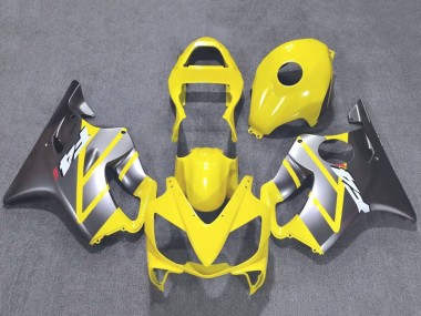 Migliori Carena Moto Honda CBR600 F4i 2001-2003 - Giallo Argento