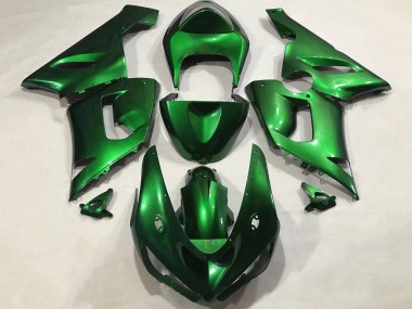 Migliori Carena Moto Kawasaki ZX6R 2005-2006 - Caramella Verde