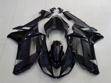 Migliori Carena Moto Kawasaki ZX6R 2007-2008 - Nero Lucido