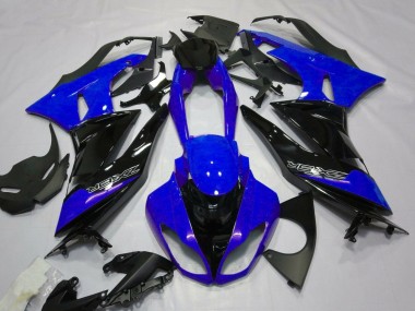 Migliori Carena Moto Kawasaki ZX6R 2007-2008 - Blu Nero Bianco