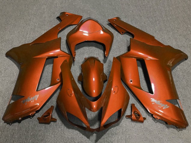 Migliori Carena Moto Kawasaki ZX6R 2007-2008 - Arancia