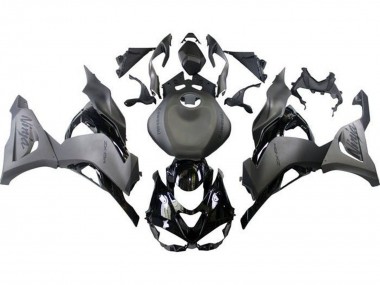 Migliori Carena Moto Kawasaki ZX6R 2023-2025 - Nero Opaco Grigio Opaco Nero Lucido