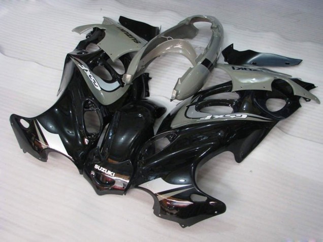 Migliori Carena Moto Suzuki GSX600F/GSX750F 2004-2006 - Nero Lucido Grigio