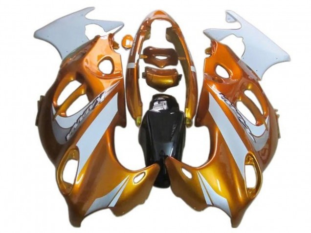Migliori Carena Moto Suzuki GSX600F/GSX750F 2004-2006 - Arancia Bianco