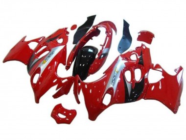 Migliori Carena Moto Suzuki GSX600F/GSX750F 2004-2006 - Rosso Argento Nero