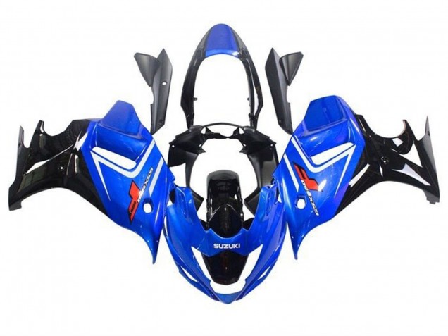 Migliori Carena Moto Suzuki GSX650F 2008-2013 - Blu Bianco Nero Lucido