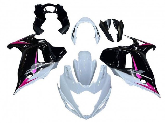 Migliori Carena Moto Suzuki GSX650F 2008-2013 - Bianco Nero Rosa