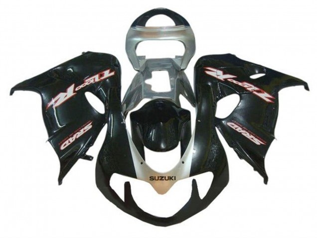 Migliori Carena Moto Suzuki TL1000R 1998-2003 - Nero Lucido Grigio