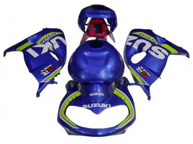 Migliori Carena Moto Suzuki TL1000R 1998-2003 - Blu Bianco Neon Giallo
