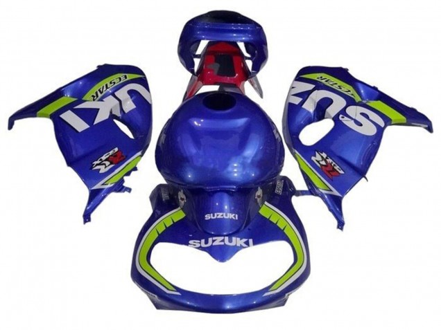 Migliori Carena Moto Suzuki TL1000R 1998-2003 - Blu Bianco Neon Giallo