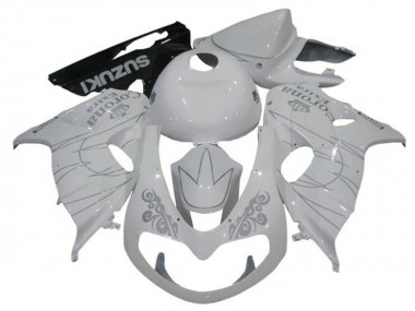 Migliori Carena Moto Suzuki TL1000R 1998-2003 - Bianco Argento Corona