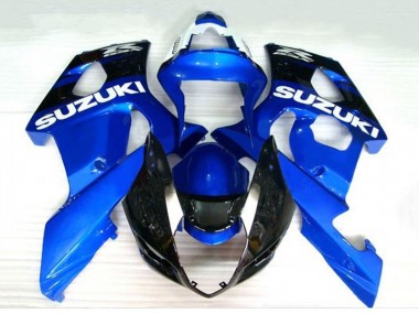 Migliori Carena Moto Suzuki GSXR 1000 2003-2004 - Blu Nero Bianco