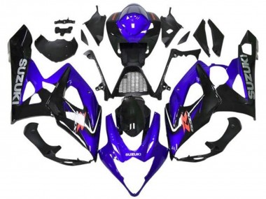 Migliori Carena Moto Suzuki GSXR 1000 2005-2006 - Blu Nero Grigio