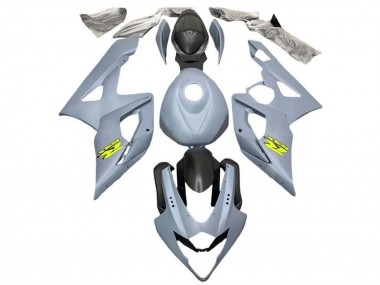 Migliori Carena Moto Suzuki GSXR 1000 2005-2006 - Grigio Opaco Nero Giallo
