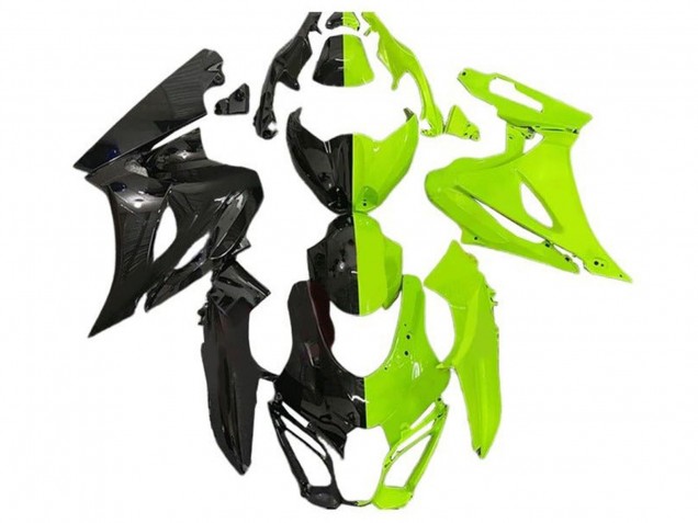 Migliori Carena Moto Suzuki GSXR1000 2017-2024 - Nero Neon Verde