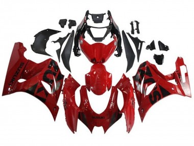 Migliori Carena Moto Suzuki GSXR1000 2017-2024 - Rosso Nero Argento