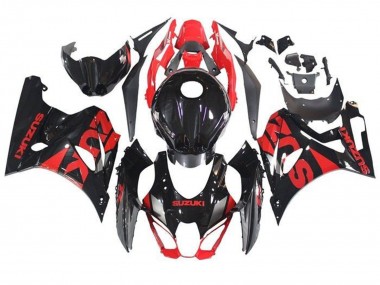 Migliori Carena Moto Suzuki GSXR1000 2017-2024 - Nero Rosso
