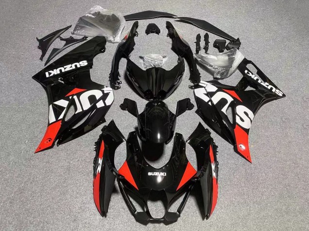 Migliori Carena Moto Suzuki GSXR1000 2017-2024 - Nero Rosso Bianco