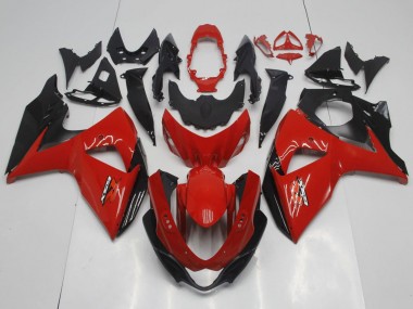 Migliori Carena Moto Suzuki GSXR 1000 2009-2016 - Rosso Nero