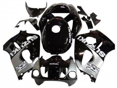 Migliori Carena Moto Suzuki GSXR 600 / GSXR 750 1996-2000 - Nero Argento