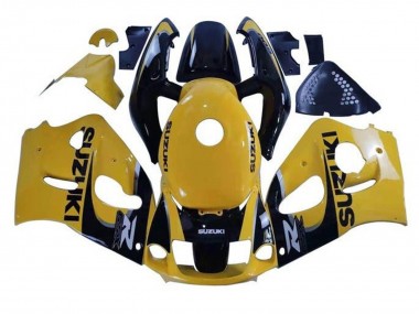 Migliori Carena Moto Suzuki GSXR 600 / GSXR 750 1996-2000 - Giallo Nero