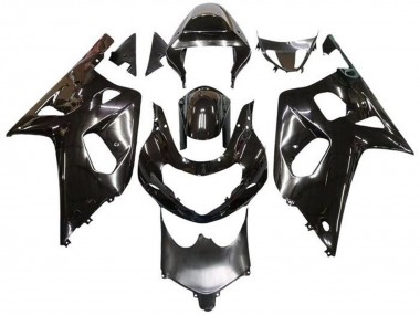 Migliori Carena Moto Suzuki GSXR 600 / GSXR 750 2001-2003 - Metallico Nero