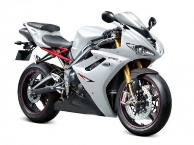 Migliori Carena Moto Triumph Daytona 675 Triple 2009-2012 - Bianco Perla Nero