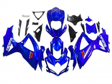 Migliori Carena Moto Suzuki GSXR 600 / GSXR 750 2008-2010 - Blu Bianco Rosso