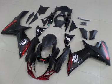 Migliori Carena Moto Suzuki GSXR 600 / GSXR 750 2011-2024 - Nero Opaco Nero Lucido Rosso Bianco