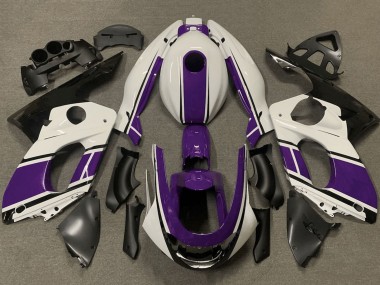 Migliori Carena Moto Yamaha YZF600R Thundercat 1996-2007 - Bianco Viola Nero