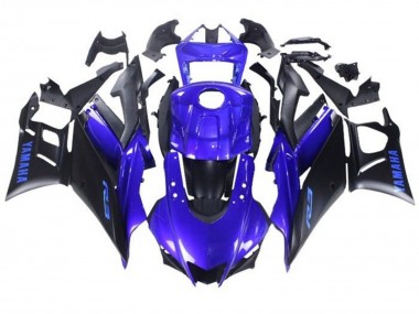 Migliori Carena Moto Yamaha YZF R3/R25 2019-2021 - Blu Nero Opaco