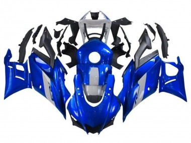 Migliori Carena Moto Yamaha YZF R3/R25 2019-2021 - Blu Grigio Nero