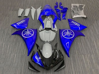 Migliori Carena Moto Yamaha YZF 1000 R1 2009-2011 - Blu Nardo Grigio Nero