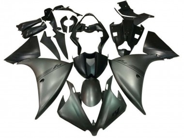 Migliori Carena Moto Yamaha YZF 1000 R1 2009-2011 - Argento Nero Opaco