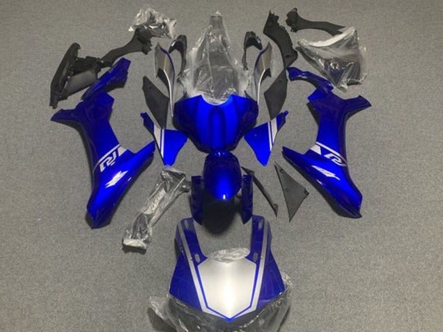 Migliori Carena Moto Yamaha YZF 1000 R1 2015-2019 - Blu Argento