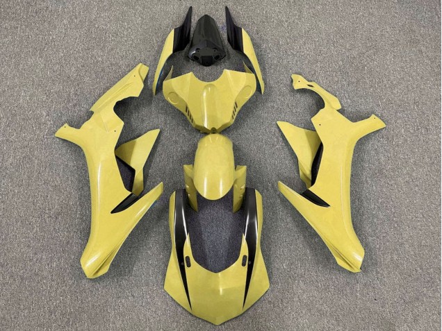 Migliori Carena Moto Yamaha YZF 1000 R1 2015-2019 - Giallo Nero Lucido