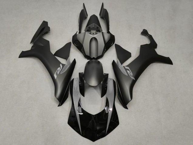 Migliori Carena Moto Yamaha YZF 1000 R1 2015-2019 - Nero Opaco Nero Lucido