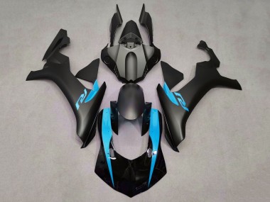 Migliori Carena Moto Yamaha YZF 1000 R1 2020-2025 - Nero Lucido Nero Opaco Azzurro Chiaro