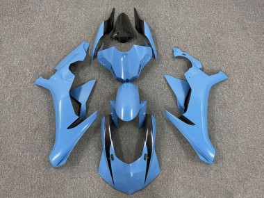 Migliori Carena Moto Yamaha YZF 1000 R1 2020-2025 - Azzurro Chiaro Nero Lucido