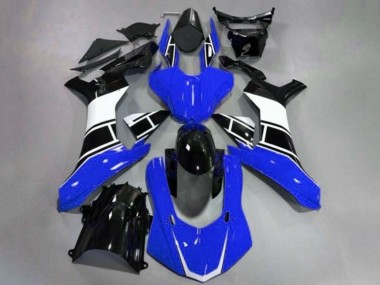 Migliori Carena Moto Yamaha YZF 1000 R1 2020-2025 - Blu Bianco Nero Lucido