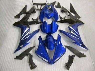 Migliori Carena Moto Yamaha YZF 1000 R1 2004-2006 - Blu Bianco Nero Lucido