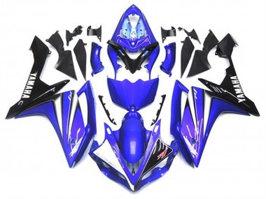 Migliori Kit Carena Moto Yamaha YZF 1000 R1 2007-2008 - Blu Bianco Nero