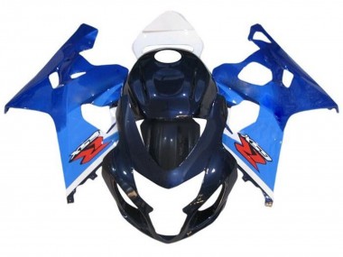 Migliori Carena Moto Suzuki GSXR 600 / GSXR 750 2004-2005 - Bianco Blu Rosso