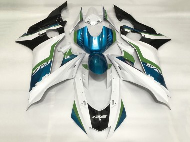 Migliori Carena Moto Yamaha YZF R6 2017-2023 - Bianco Blu Verde Nero