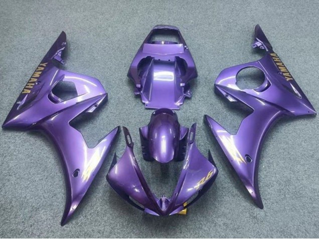 Migliori Carene Moto Yamaha YZF R6 2005 - Viola Oro